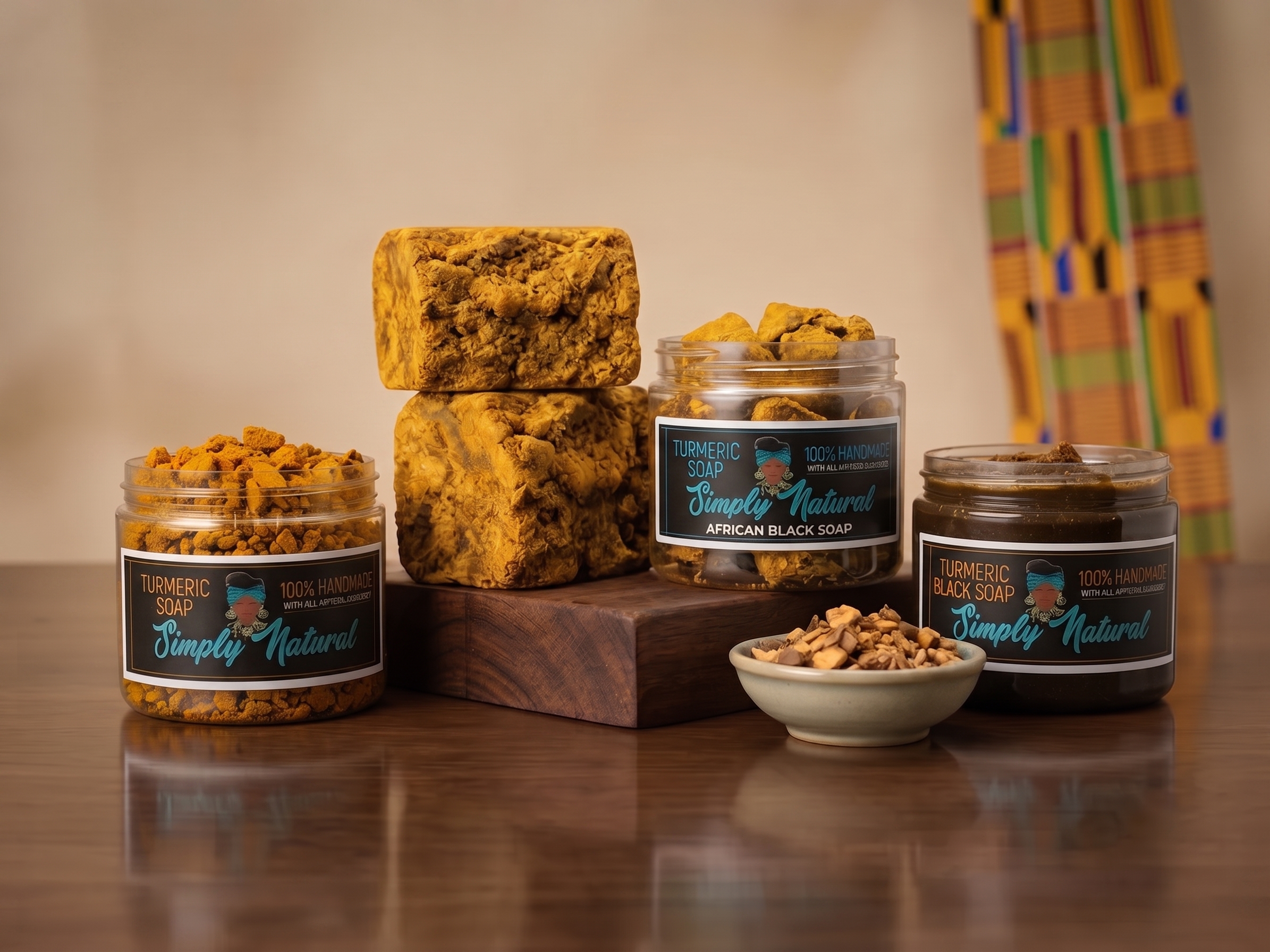 Simply Natural Turmeric Soap — Brightening & Clarifying